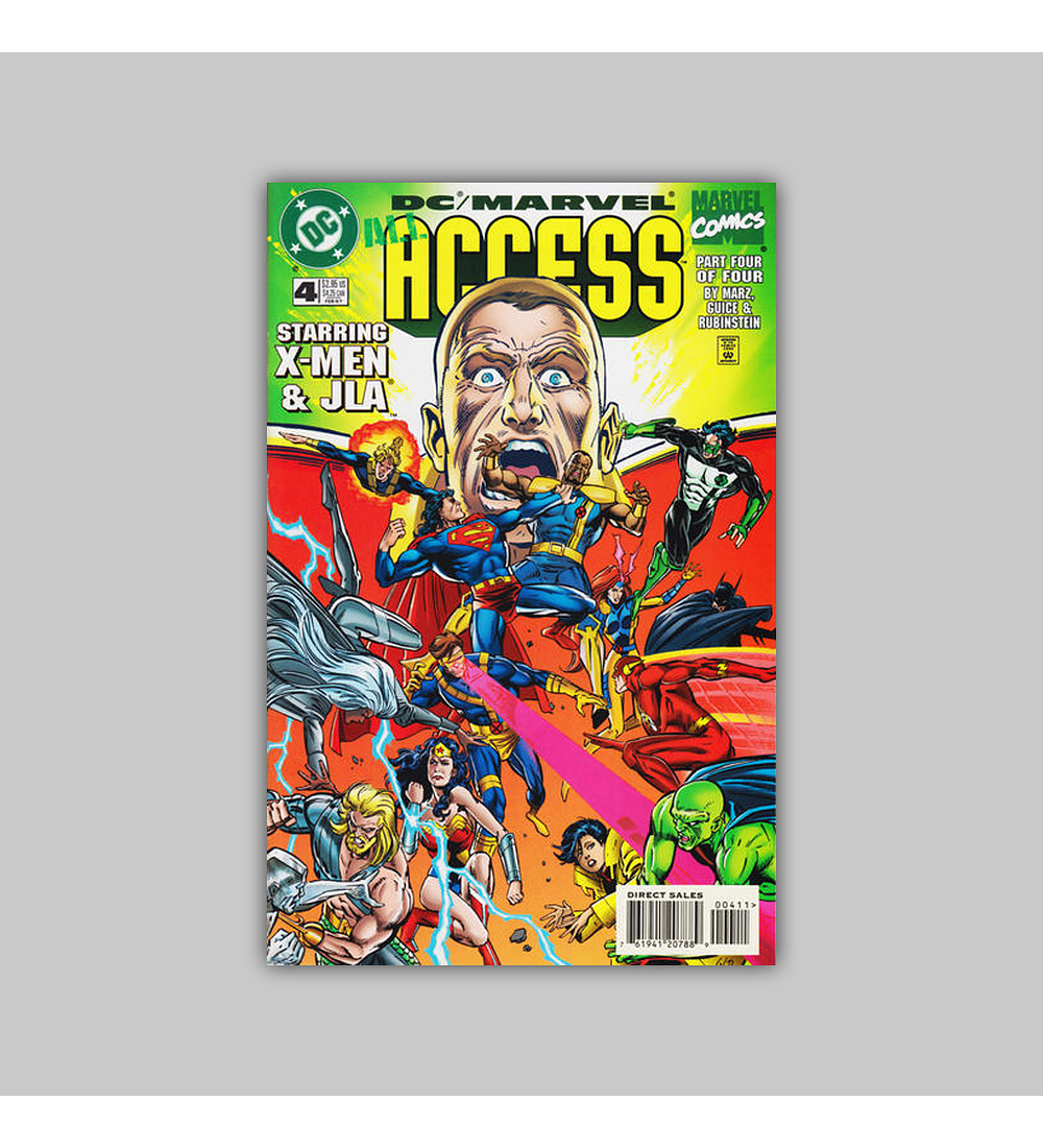 DC/Marvel: All Access 1996 (complete limited series) 