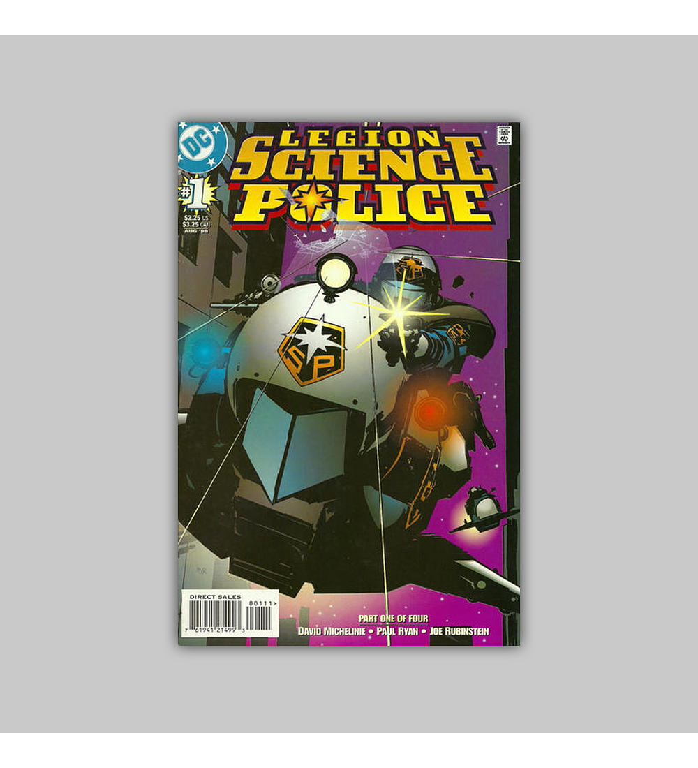 Legion: Science Police (complete limited series) 1998