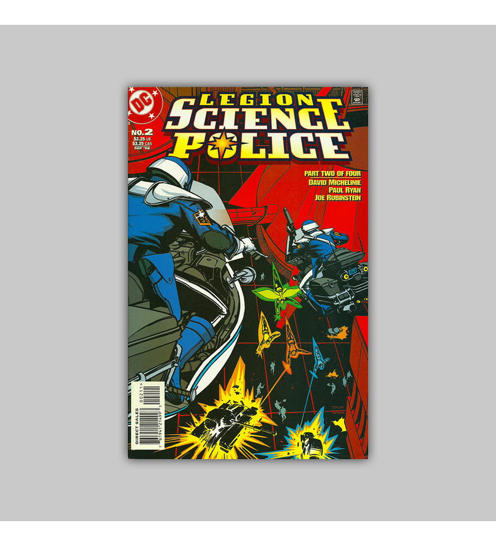 Legion: Science Police (complete limited series) 1998