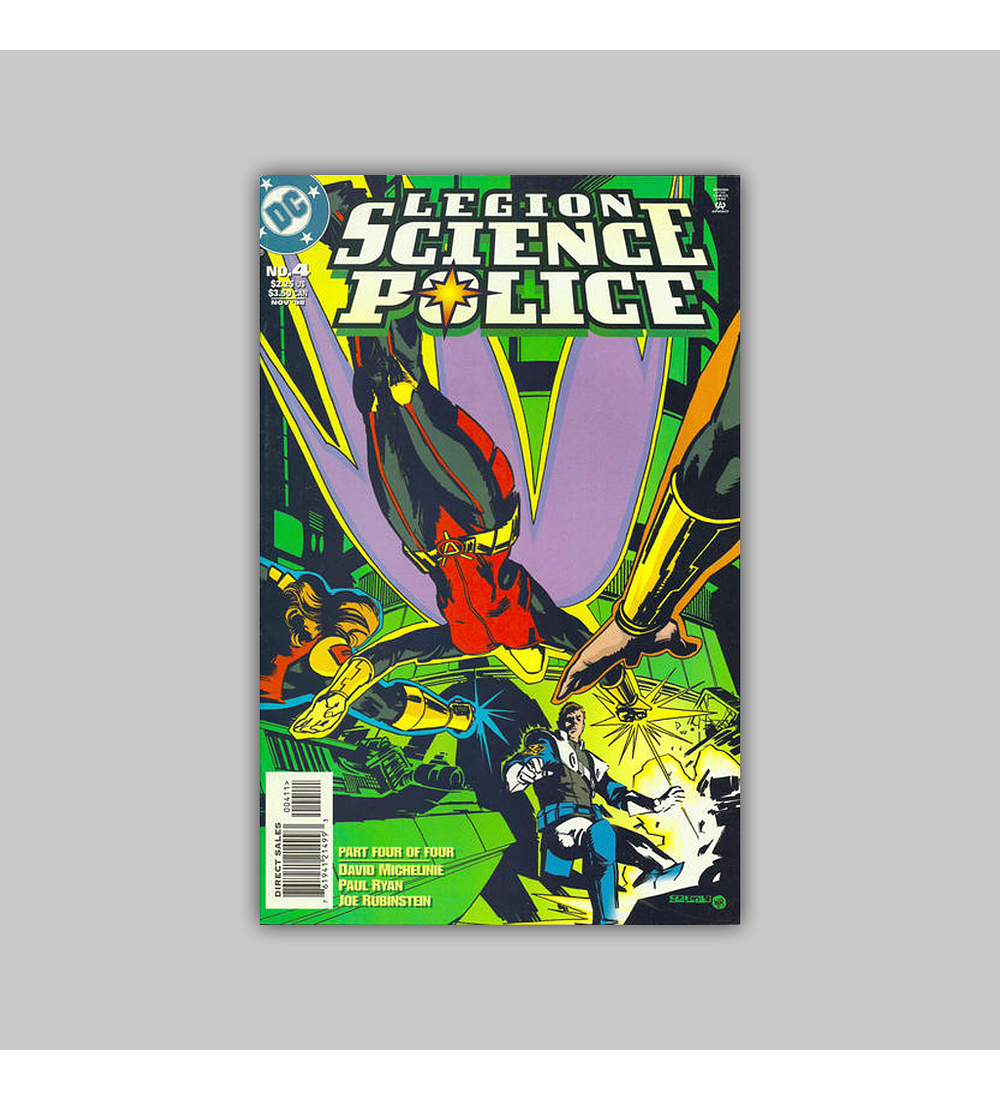 Legion: Science Police (complete limited series) 1998