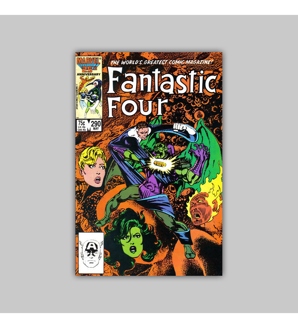 Fantastic Four 290 1986
