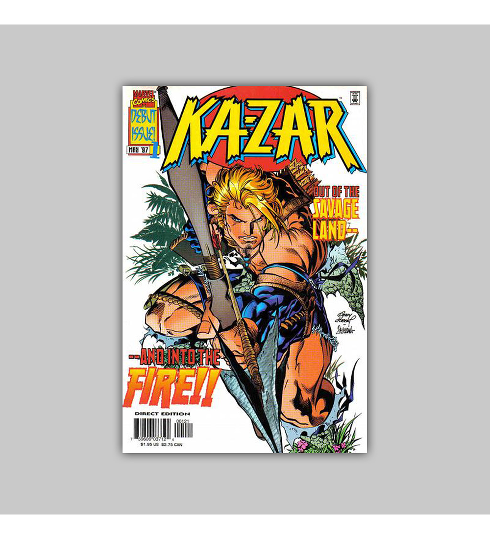 Ka-Zar (Vol. 2) 1 2nd. printing 1997