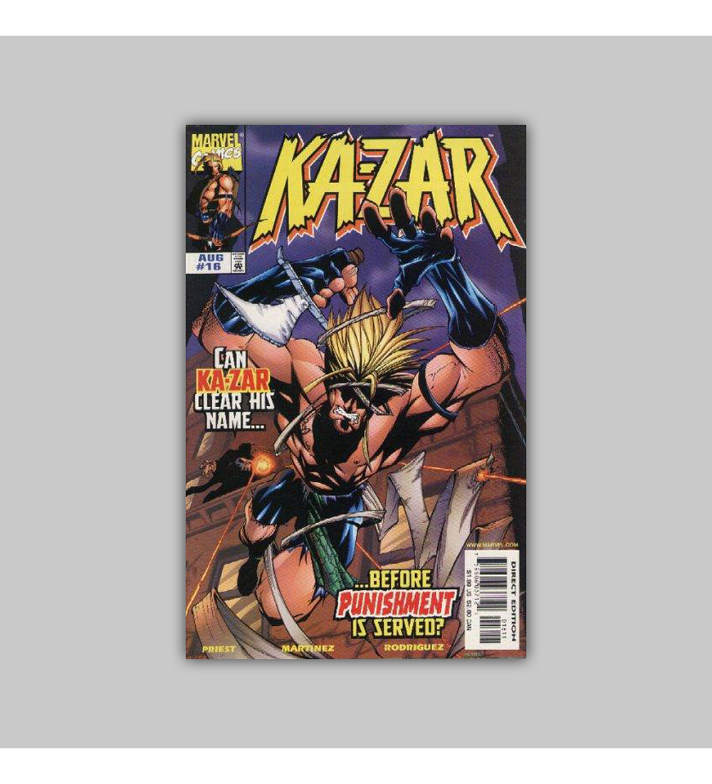 Ka-Zar (Vol. 2) 16 1998