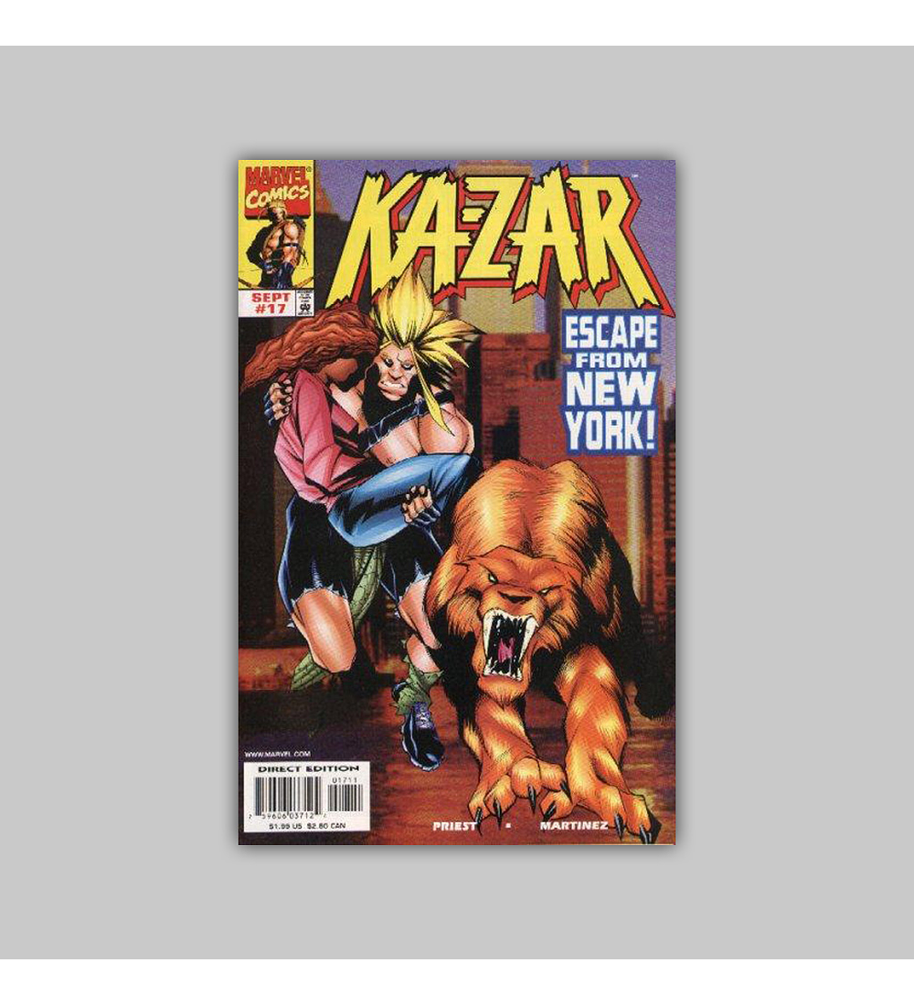 Ka-Zar (Vol. 2) 17 1998