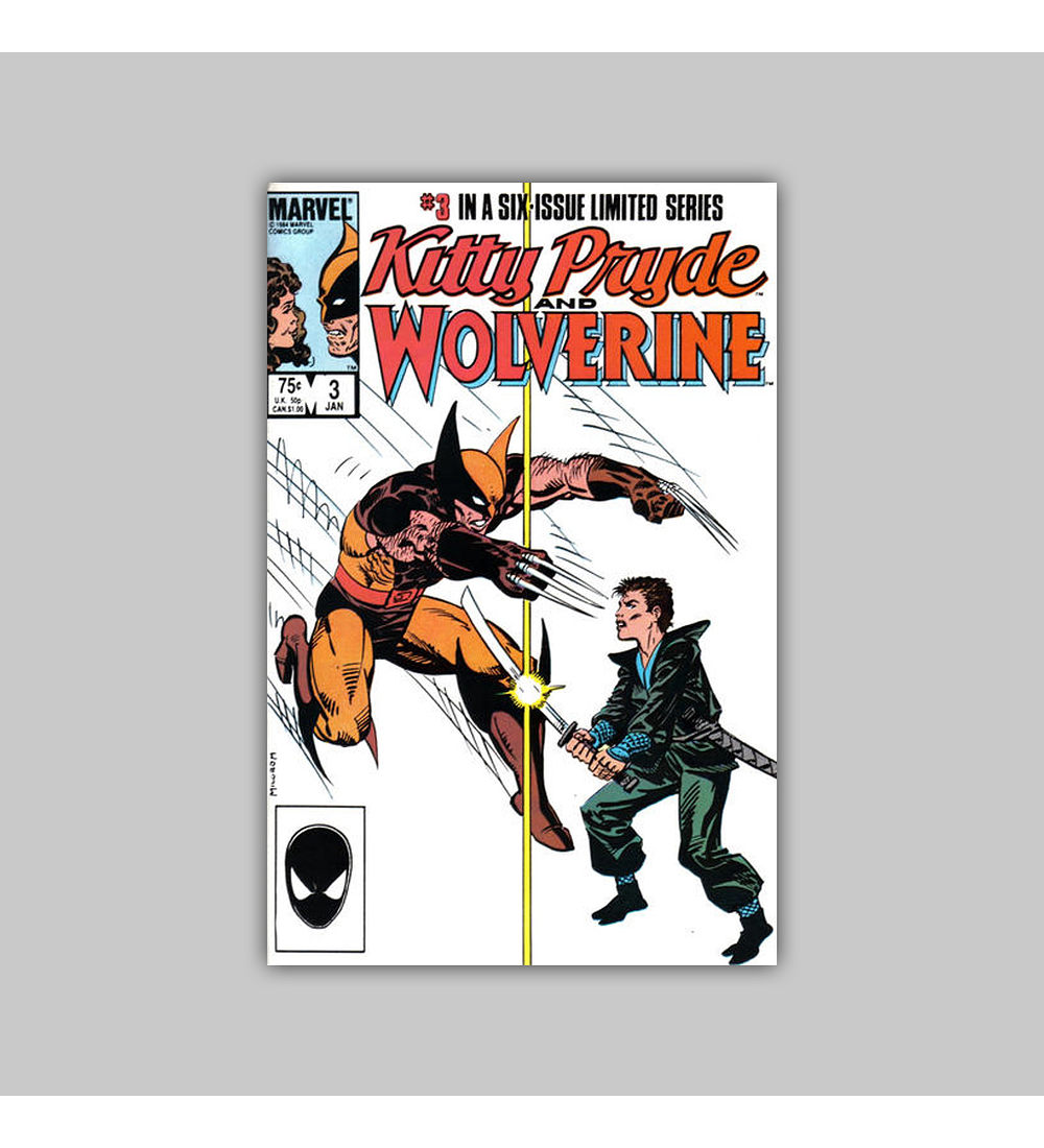 Kitty Pryde and Wolverine 3 VF (8.0) 1985