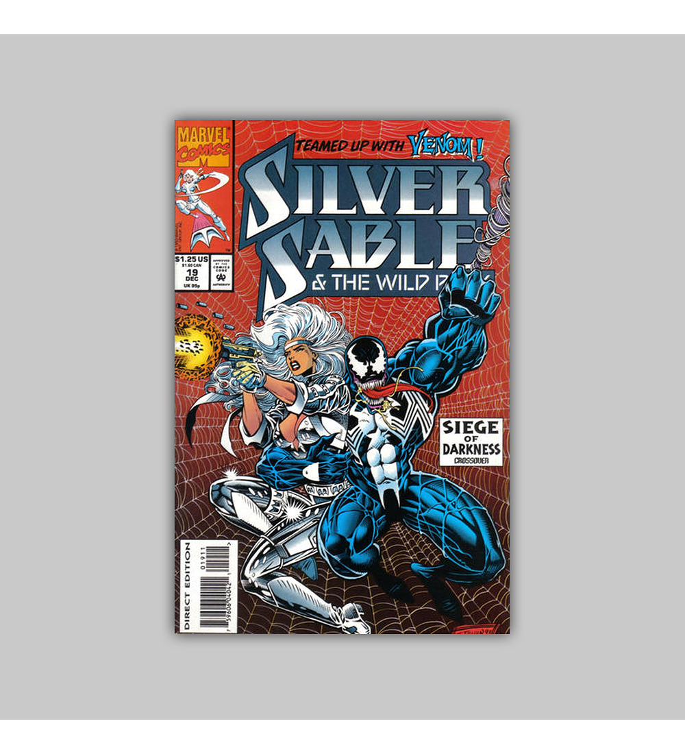 Silver Sable & the Wild Pack 19 1993