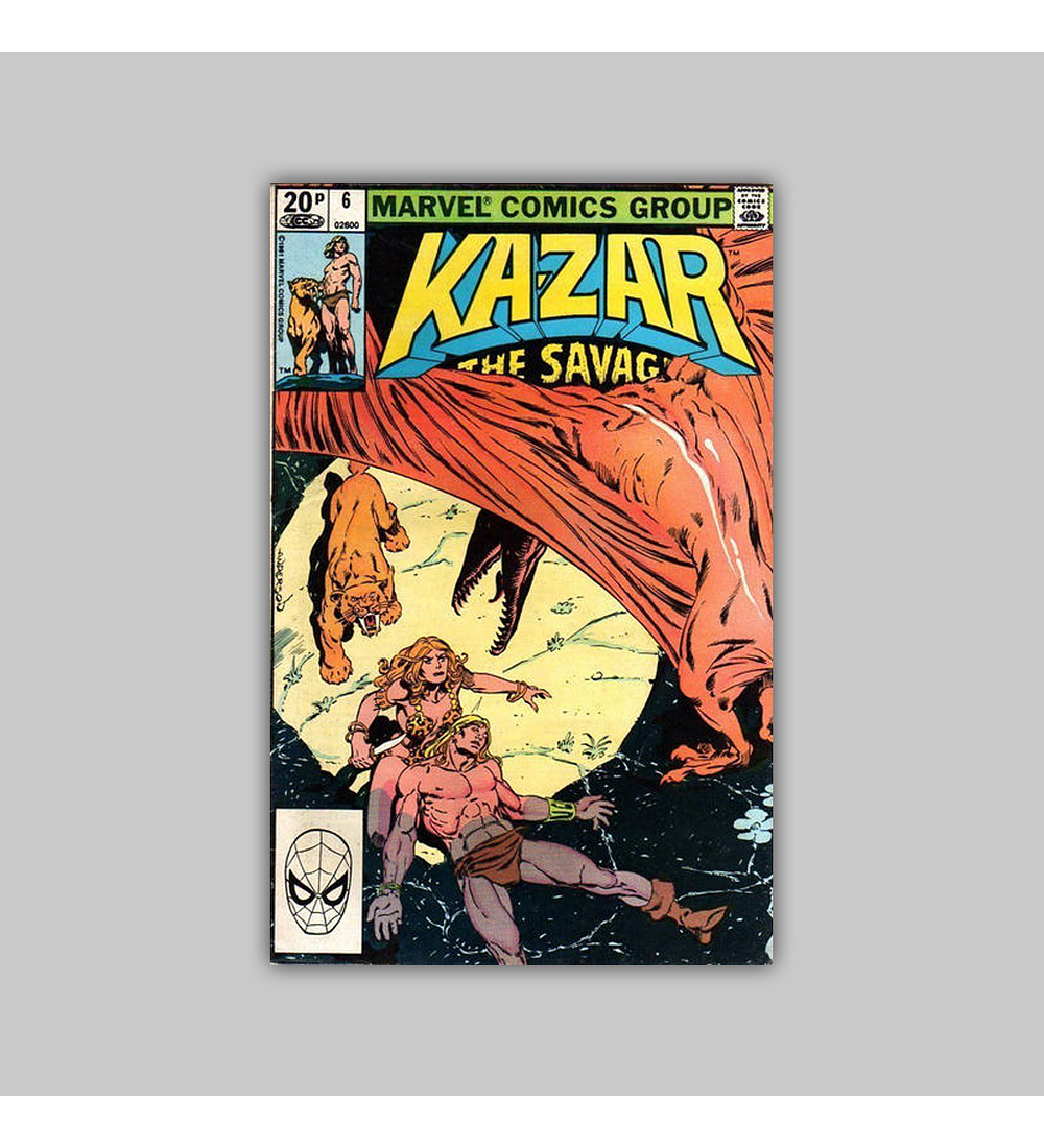 Ka-Zar the Savage 6 1981