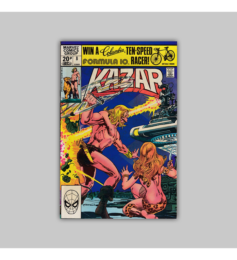 Ka-Zar the Savage 8 1981