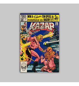 Ka-Zar the Savage 8 1981