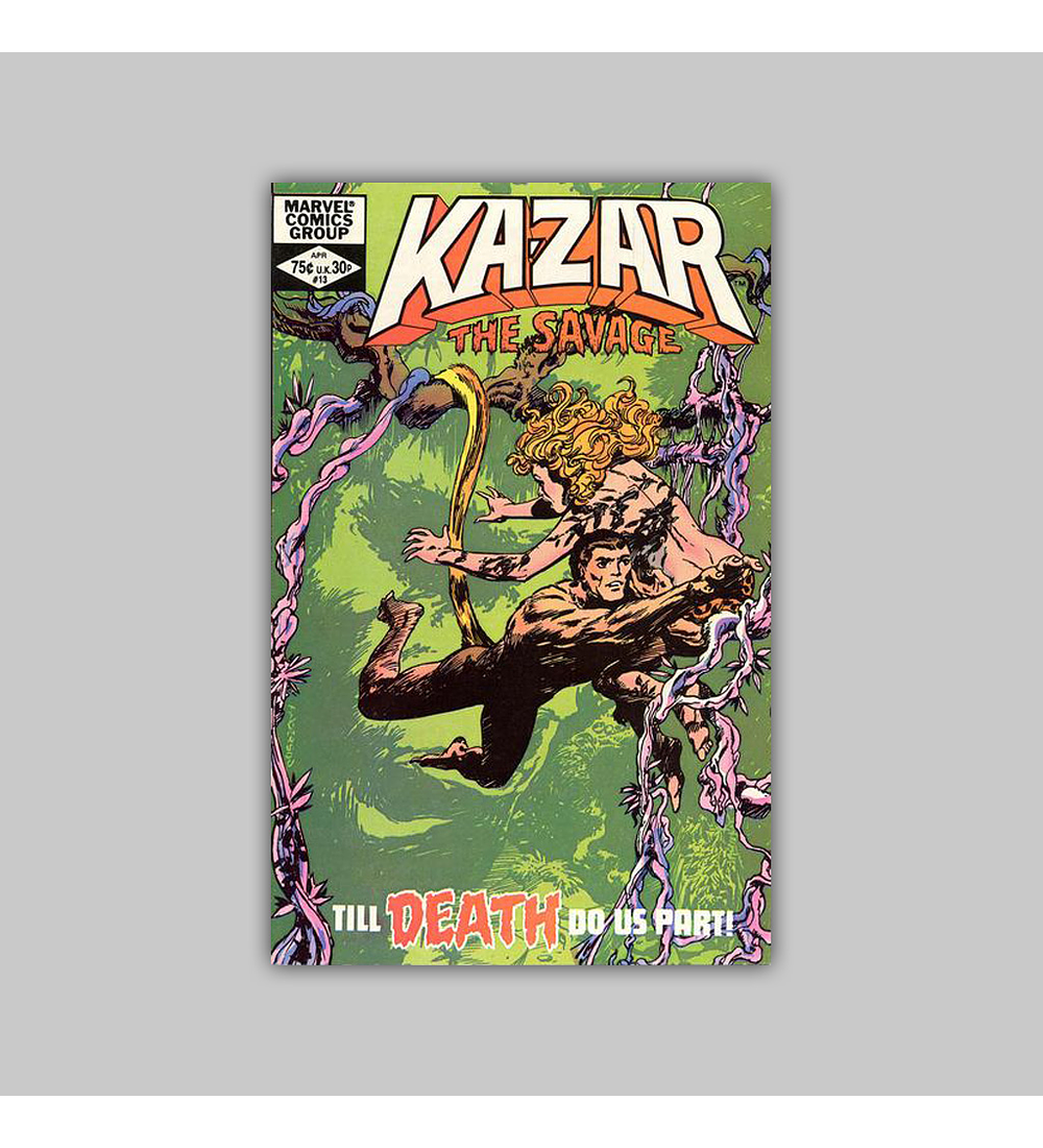 Ka-Zar the Savage 13 1982