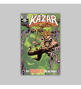 Ka-Zar the Savage 13 1982