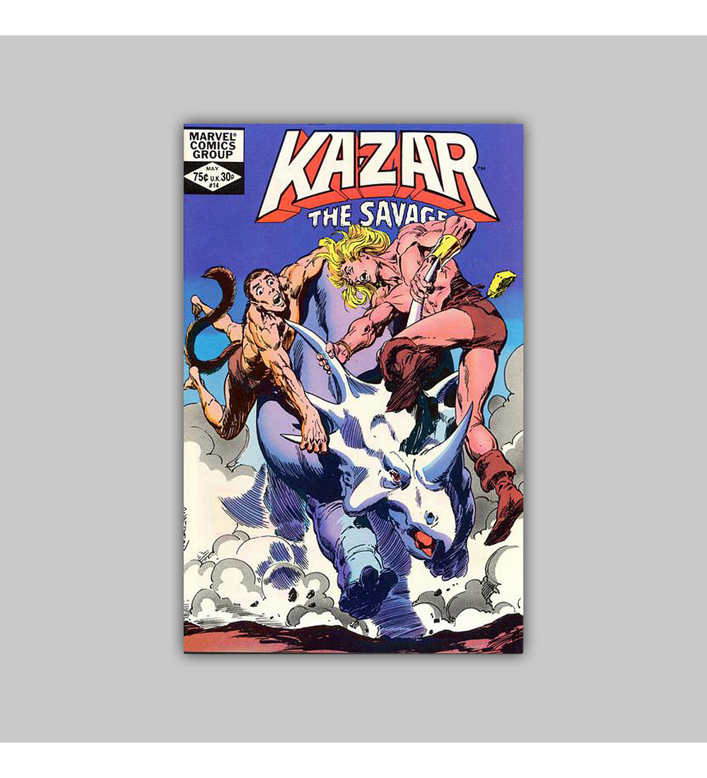 Ka-Zar the Savage 14 1982