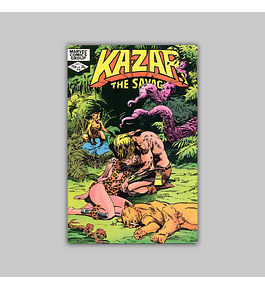 Ka-Zar the Savage 16 1982