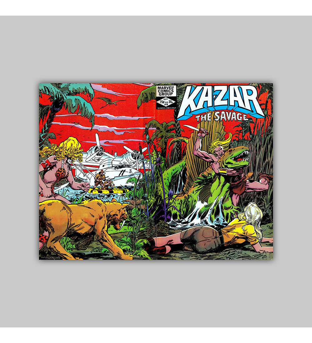 Ka-Zar the Savage 18 1982