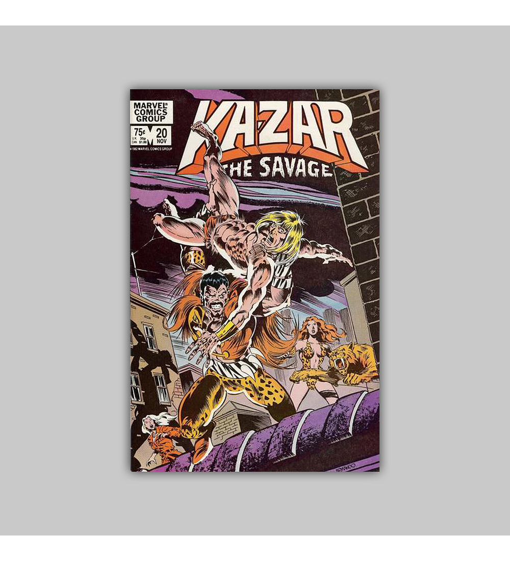 Ka-Zar the Savage 20 1982