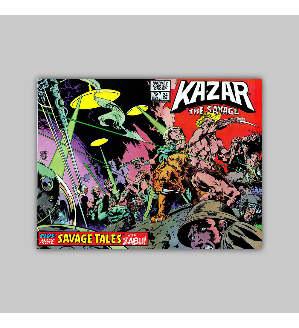 Ka-Zar the Savage 24 1983