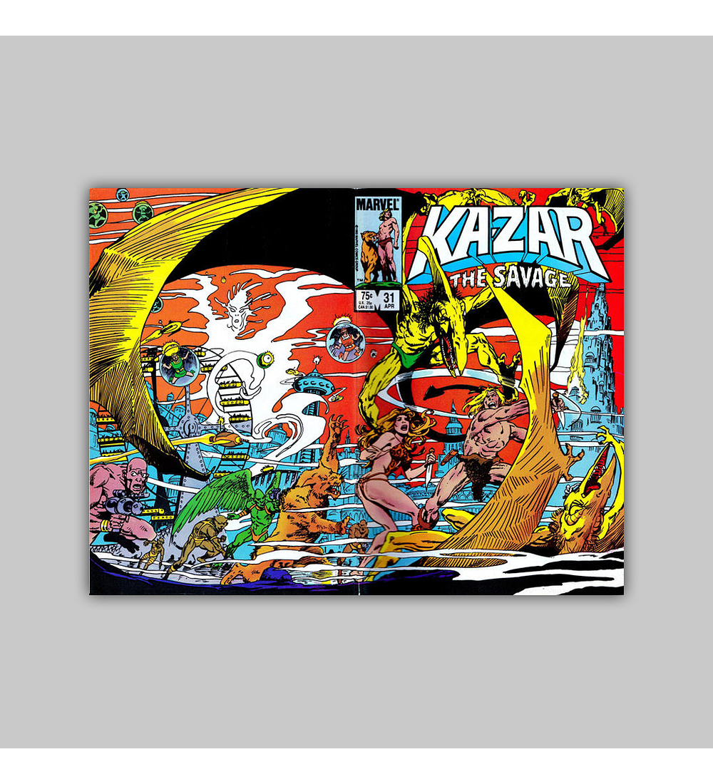 Ka-Zar the Savage 31 1984