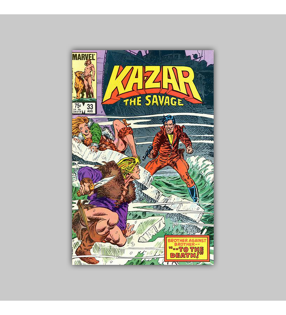 Ka-Zar the Savage 33 1984