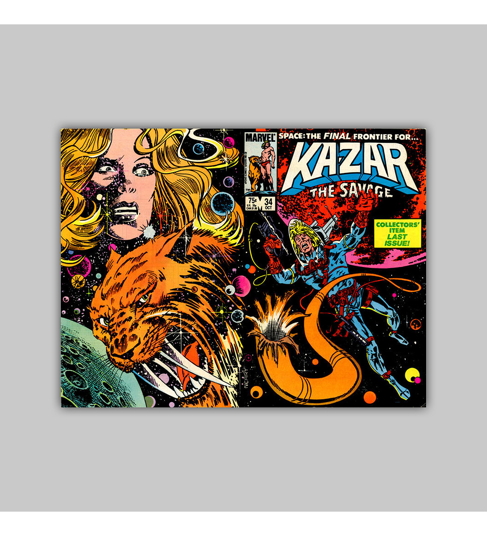 Ka-Zar the Savage 34 1984