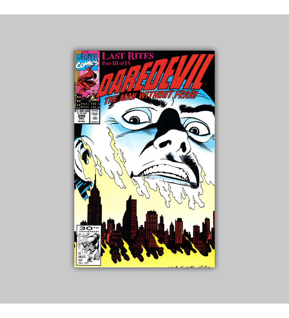 Daredevil 299 1991
