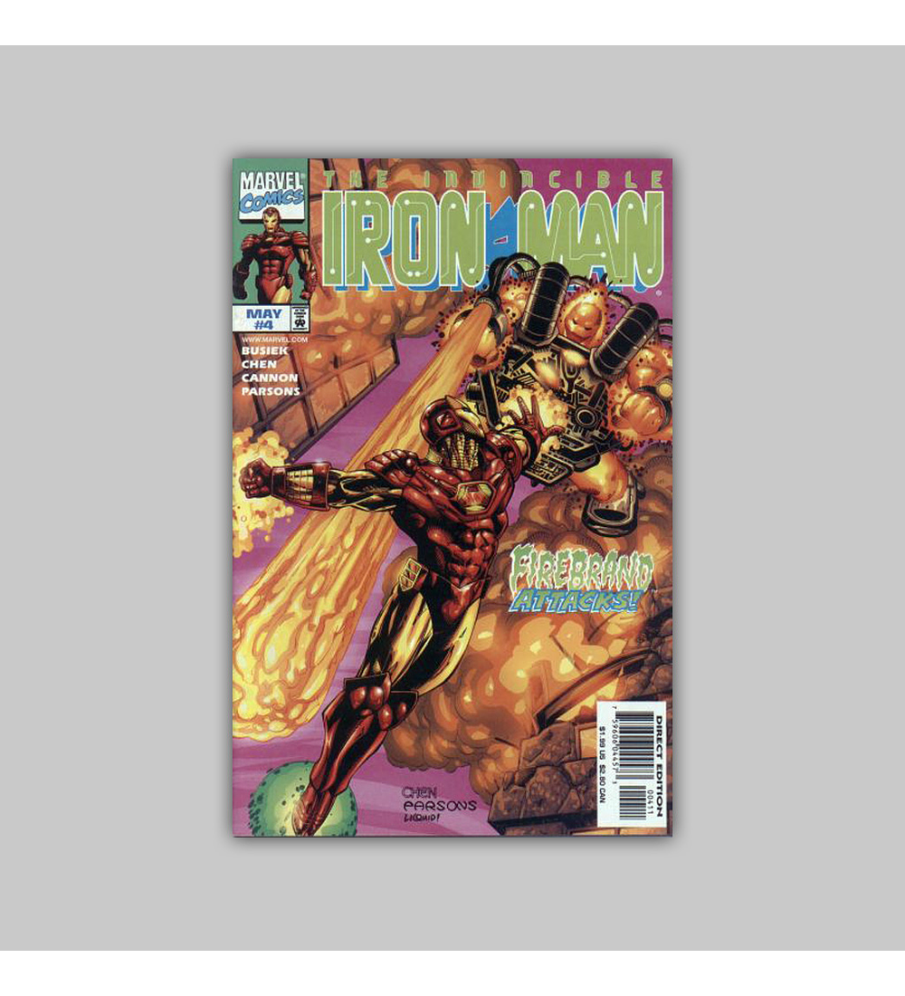 Iron Man (Vol. 3) 4 1998
