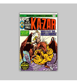 Ka-Zar 15 VF (8.0) 1976