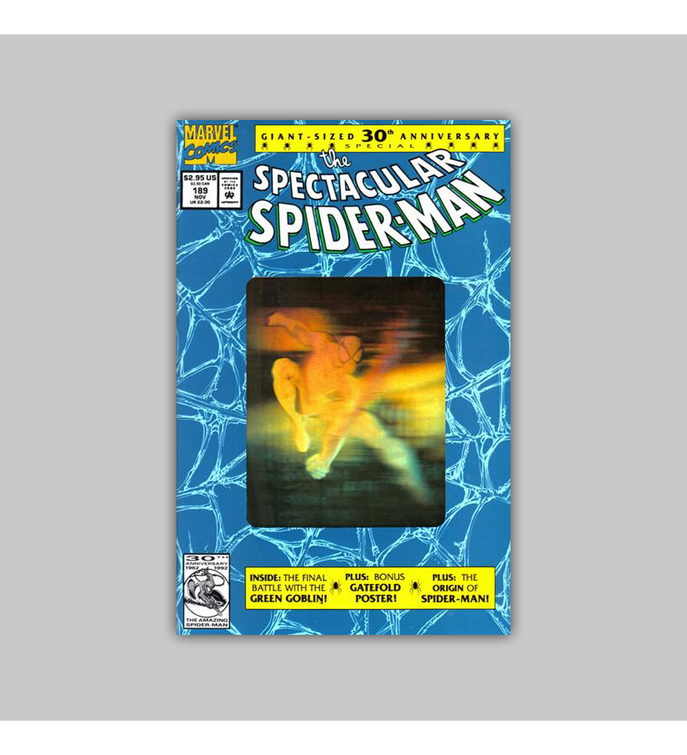 Spectacular Spider-Man 189 2nd printing 1992