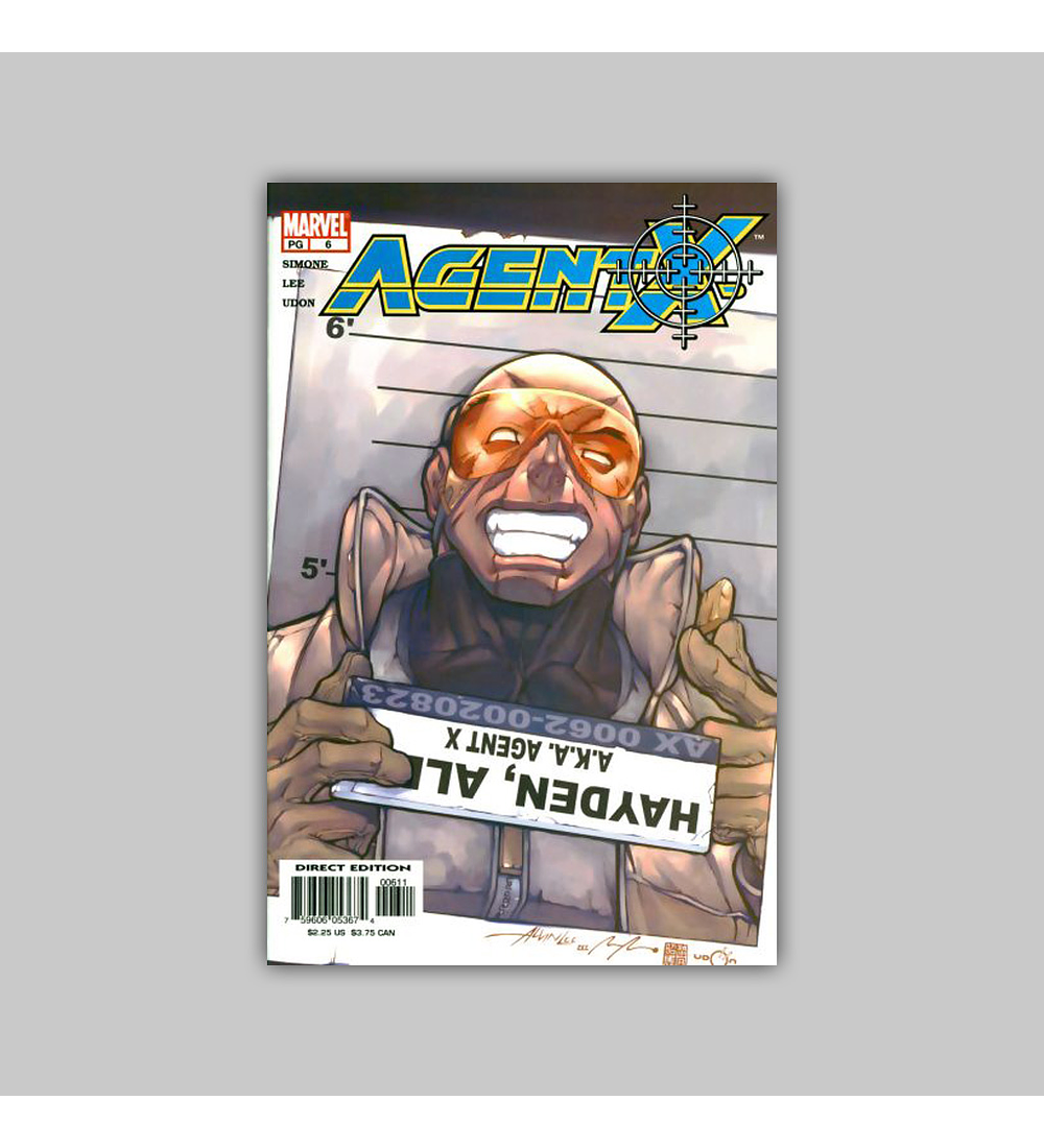 Agent X 6 2003