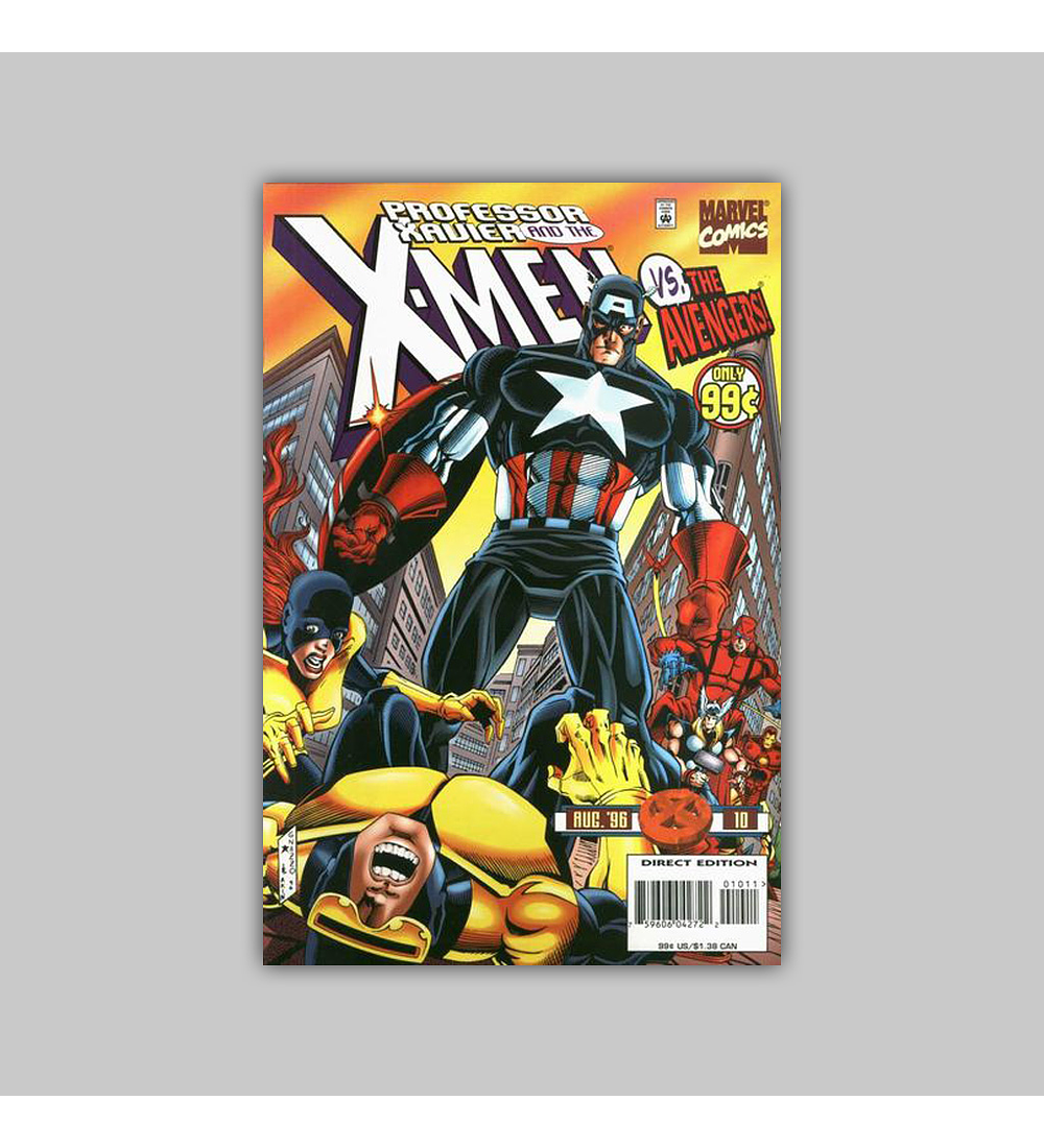 Professor Xavier and the X-Men 10 1996