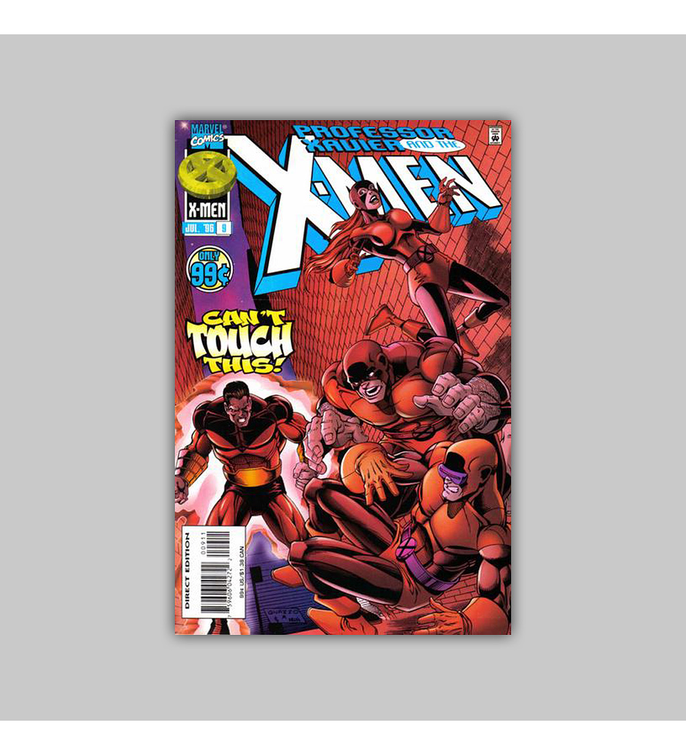 Professor Xavier and the X-Men 9 1996