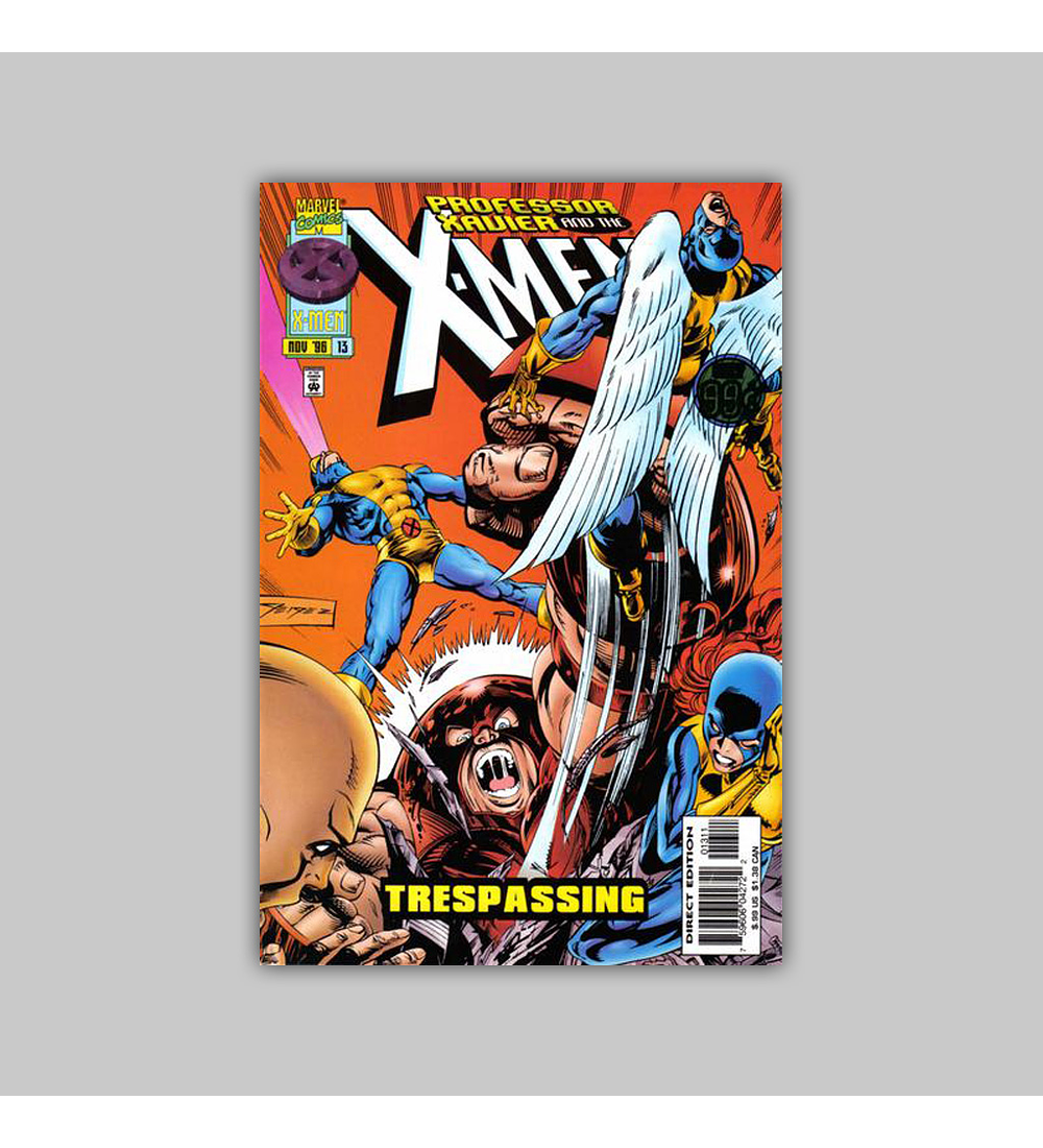 Professor Xavier and the X-Men 13 1996