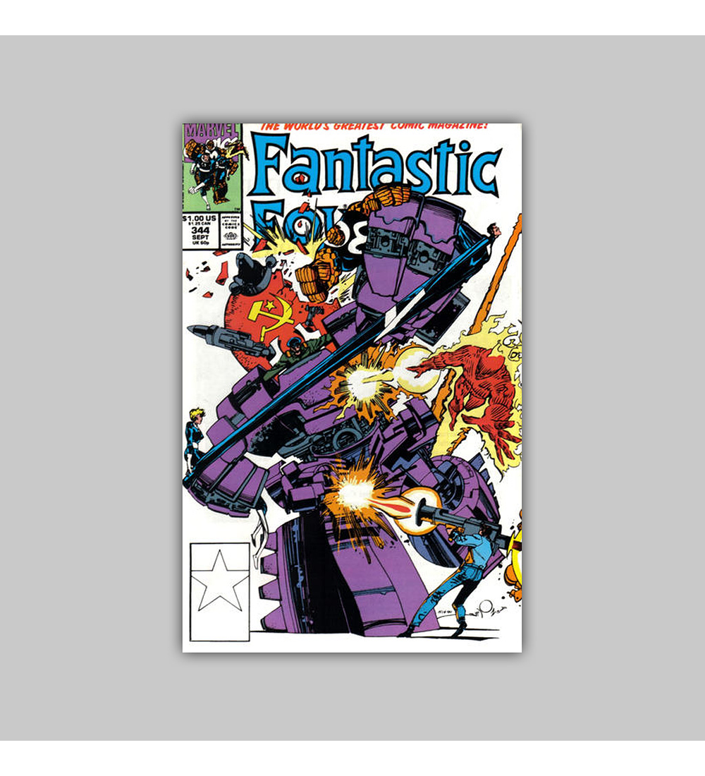 Fantastic Four 344 1990