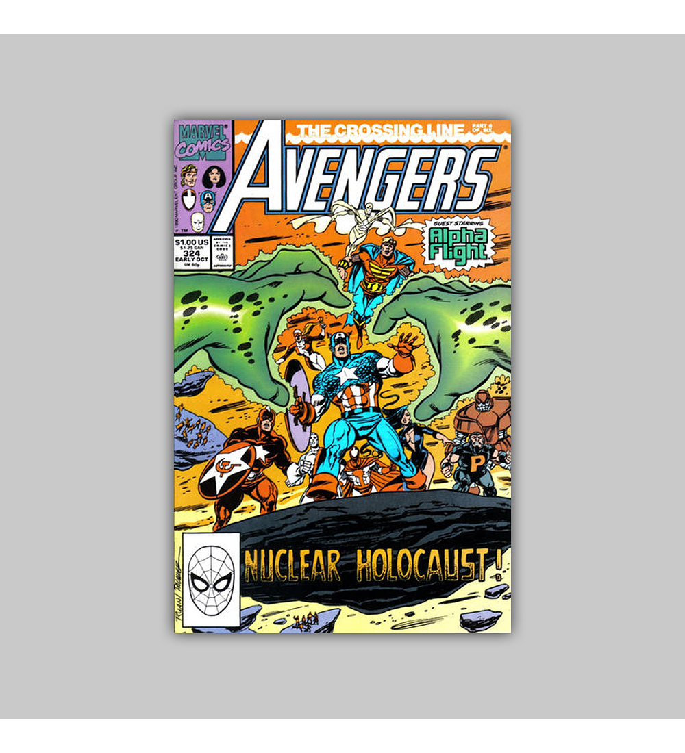 Avengers 324 1990
