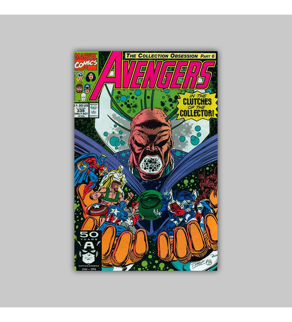 Avengers 339 1991