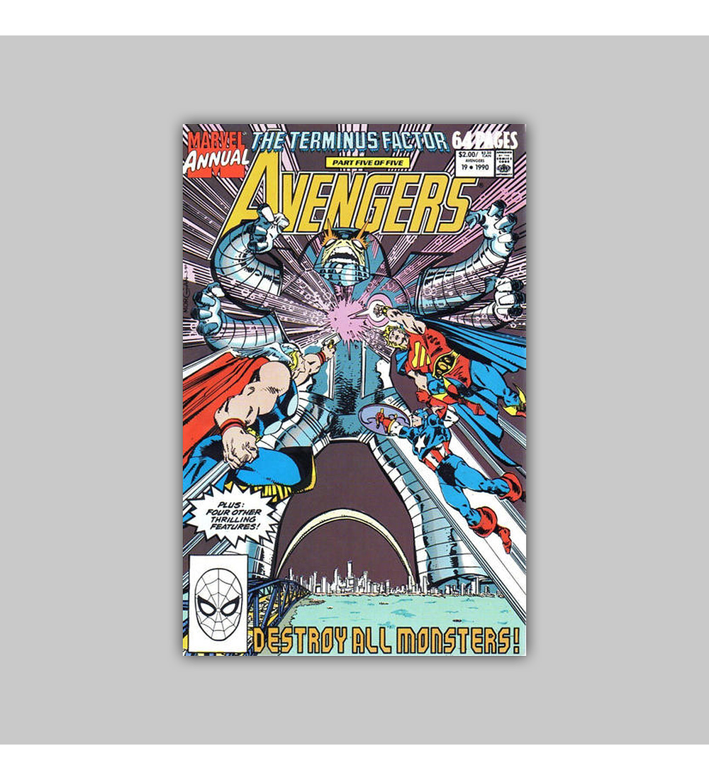 Avengers Annual 19 1990