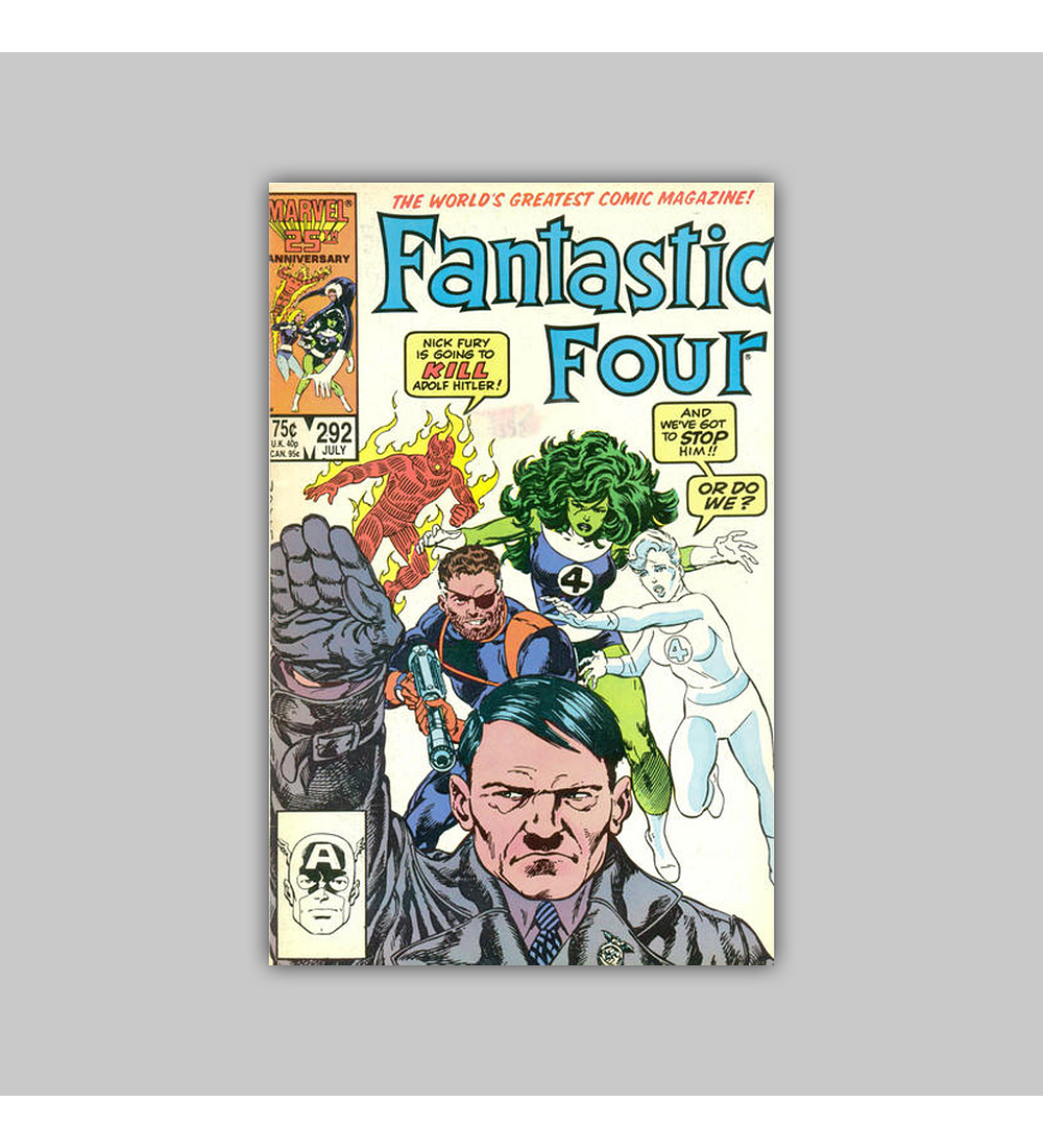 Fantastic Four 292 1986