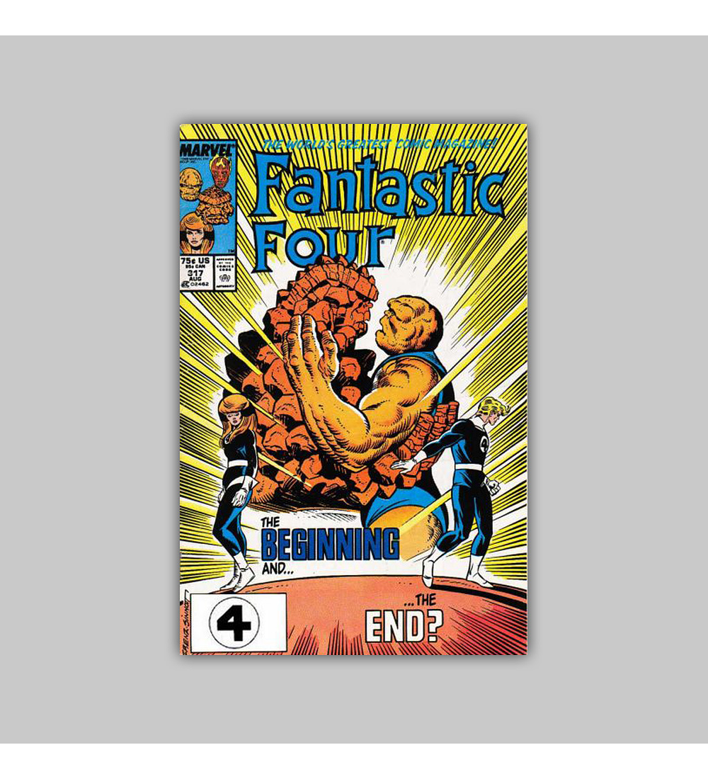 Fantastic Four 317 1988