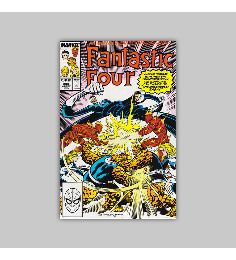 Fantastic Four 333 1989