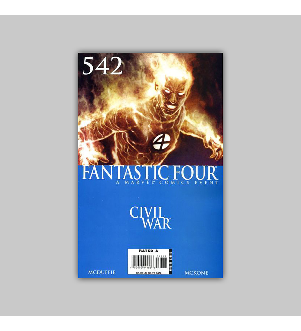 Fantastic Four (Vol. 3) 542 2007