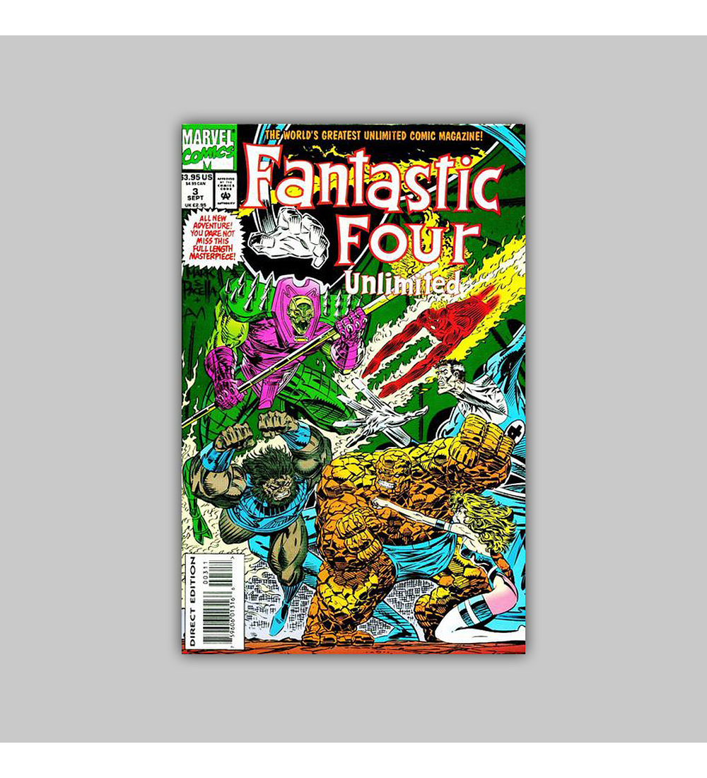 Fantastic Four Unlimited 3 VF (8.0) 1993