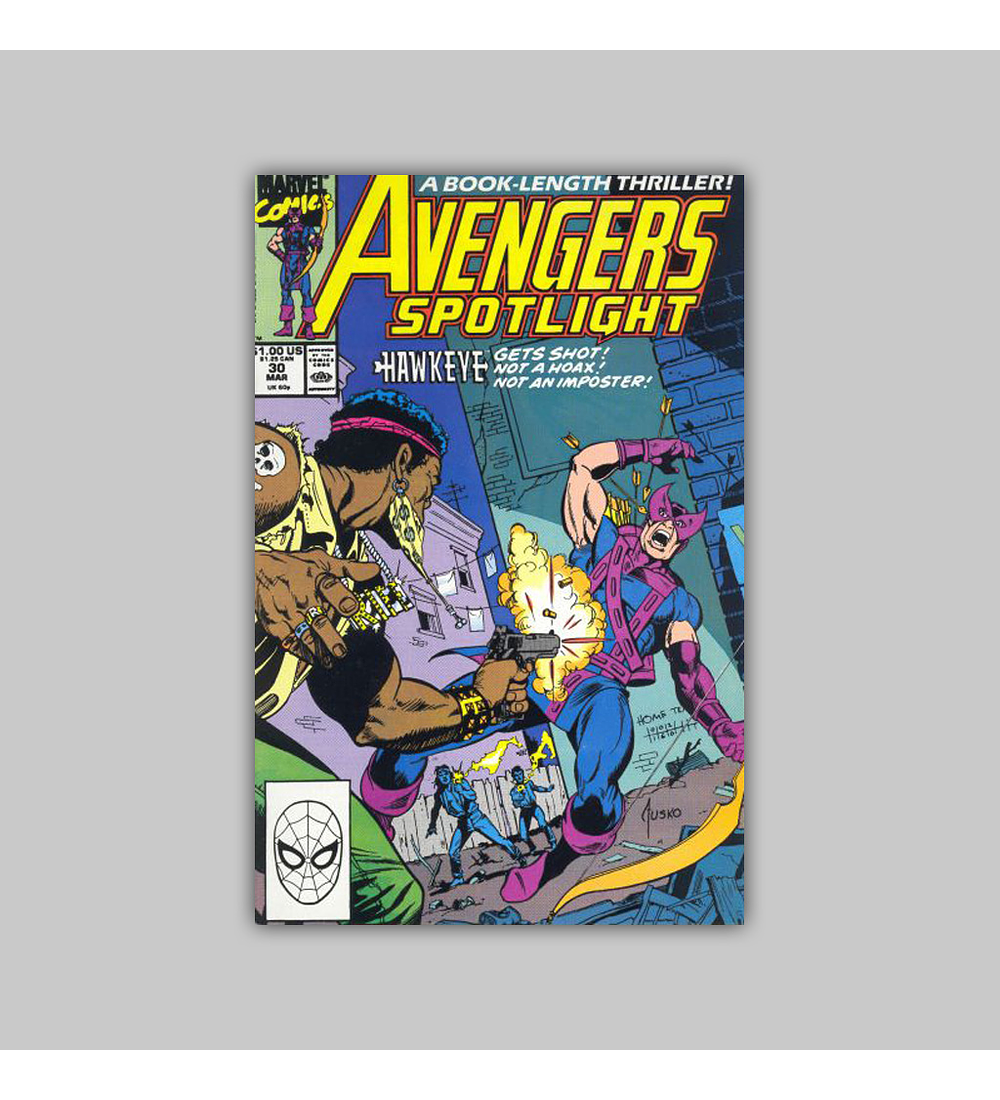 Avengers Spotlight 30 1990