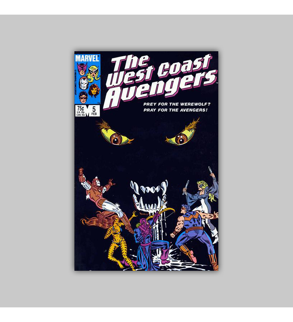 West Coast Avengers (Vol. 2) 5 1986