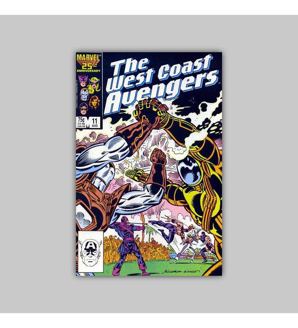 West Coast Avengers (Vol. 2) 11 1986