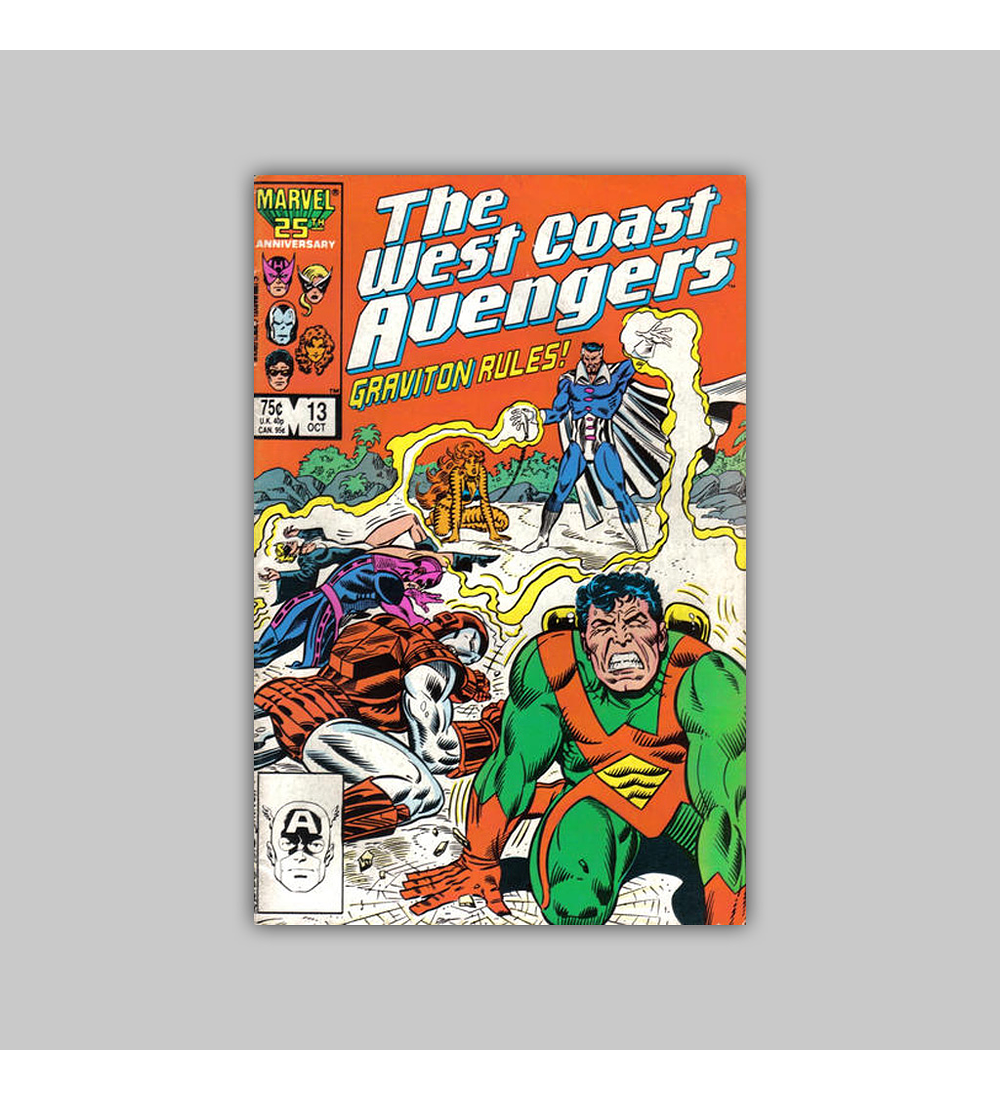 West Coast Avengers (Vol. 2) 13 1986