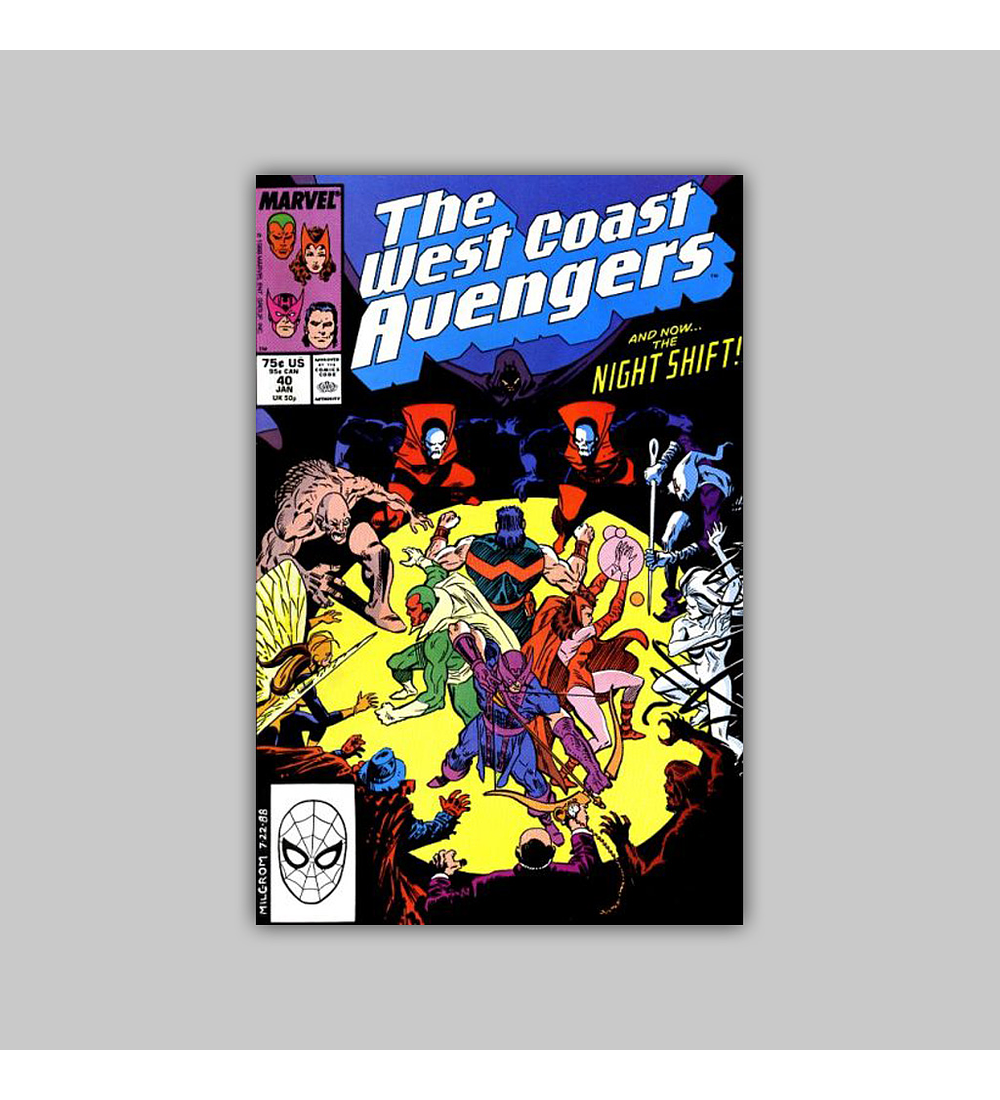 West Coast Avengers (Vol. 2) 40 1989