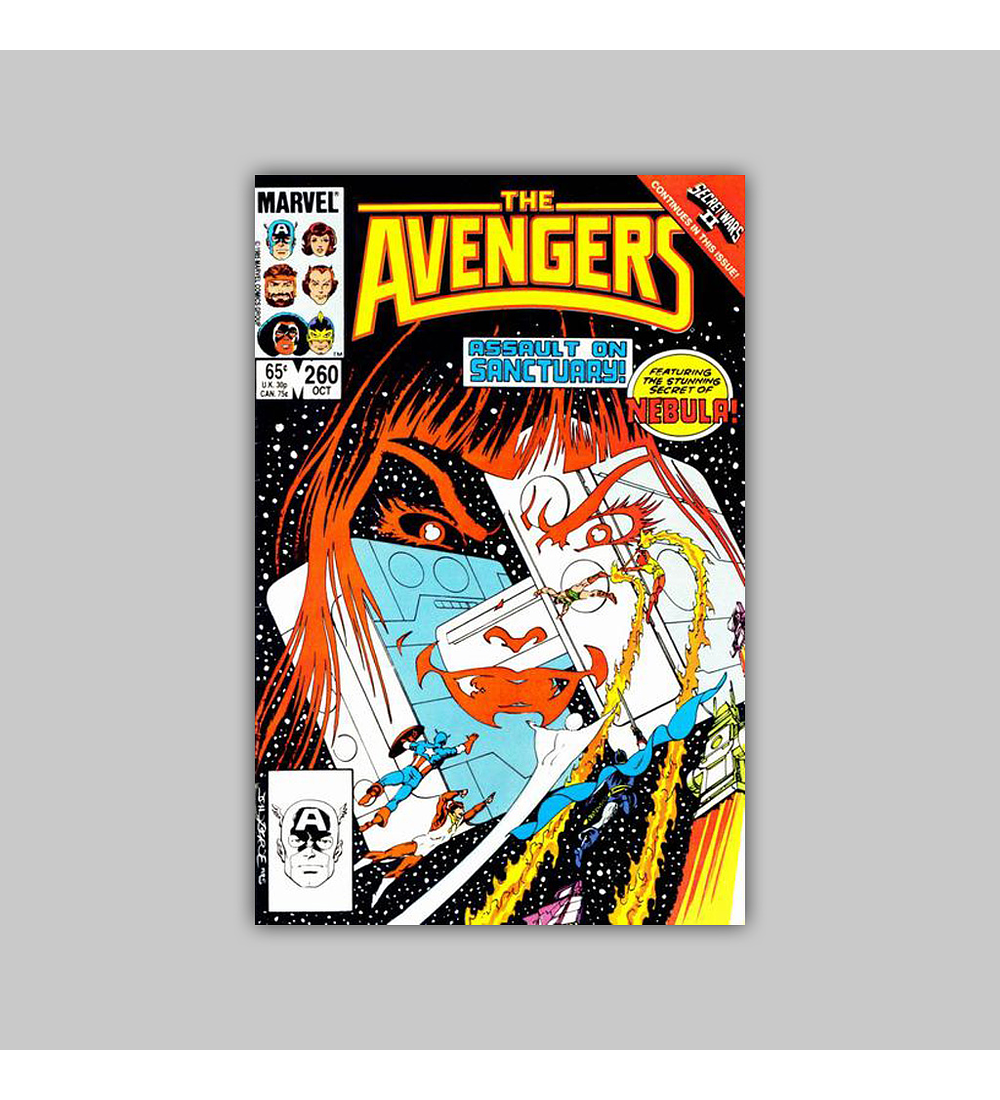 Avengers 260 1985
