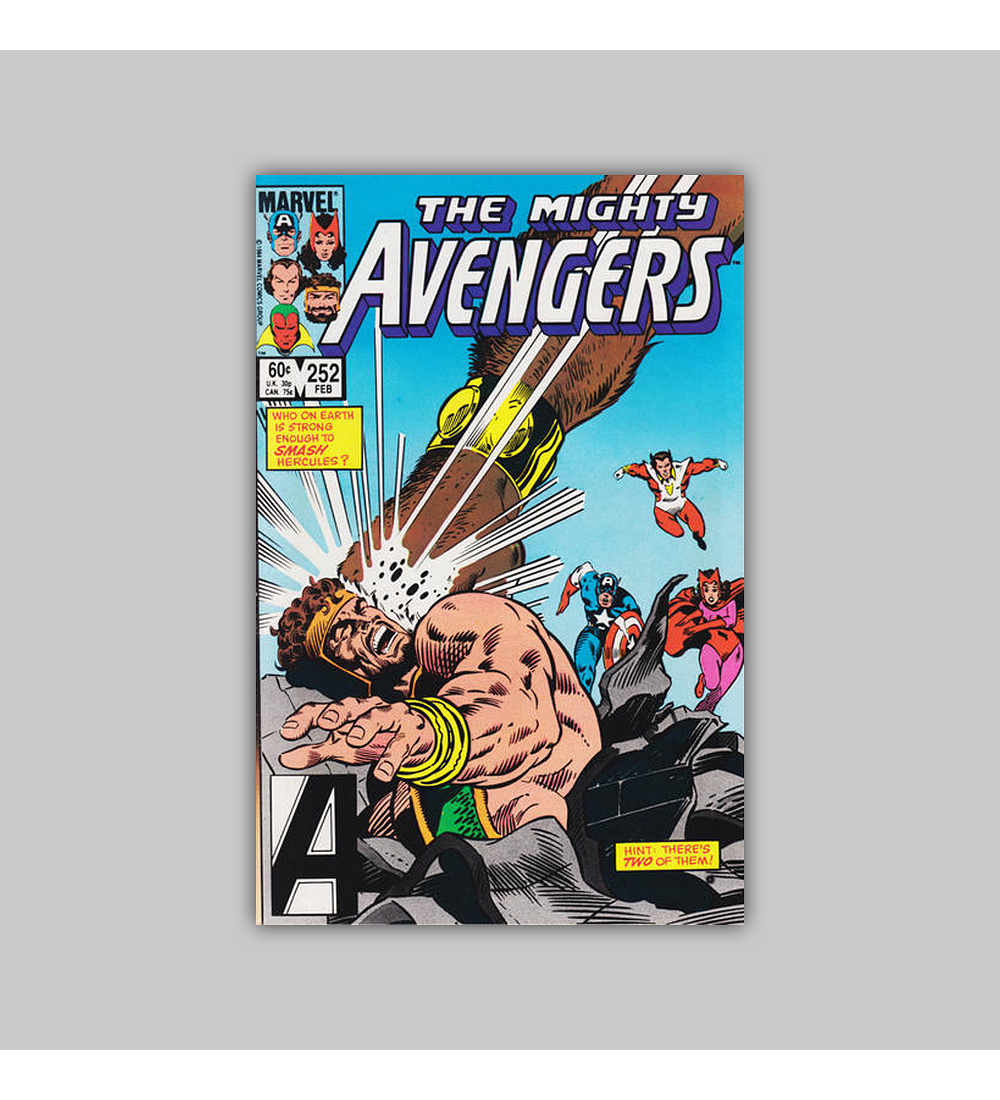Avengers 252 1985