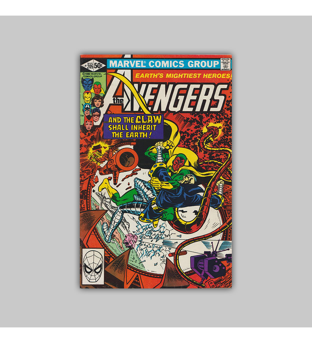 Avengers 205 1981