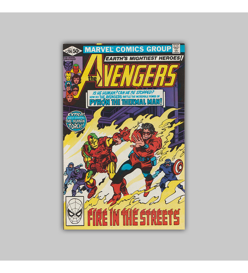 Avengers 206 FN/VF (7.0) 1981