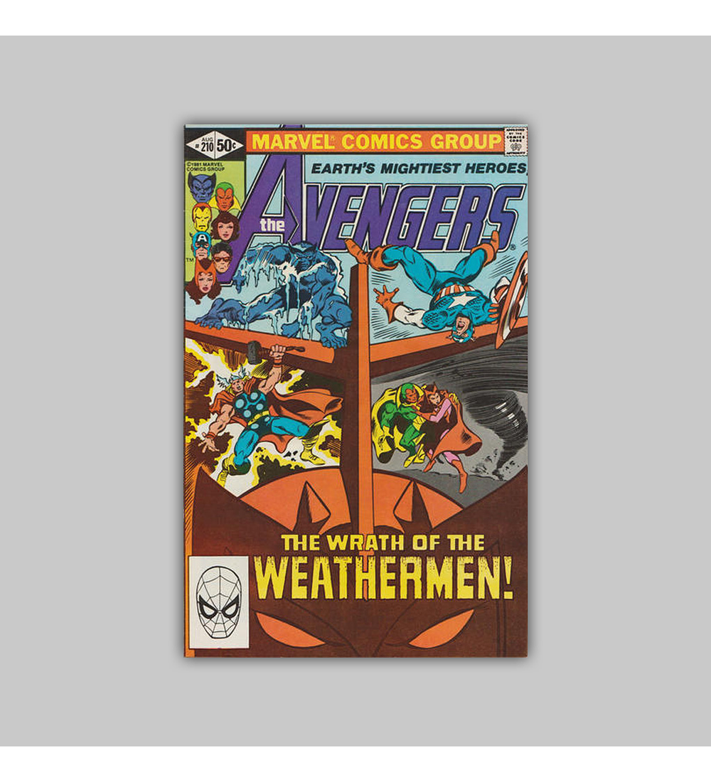 Avengers 210 1981